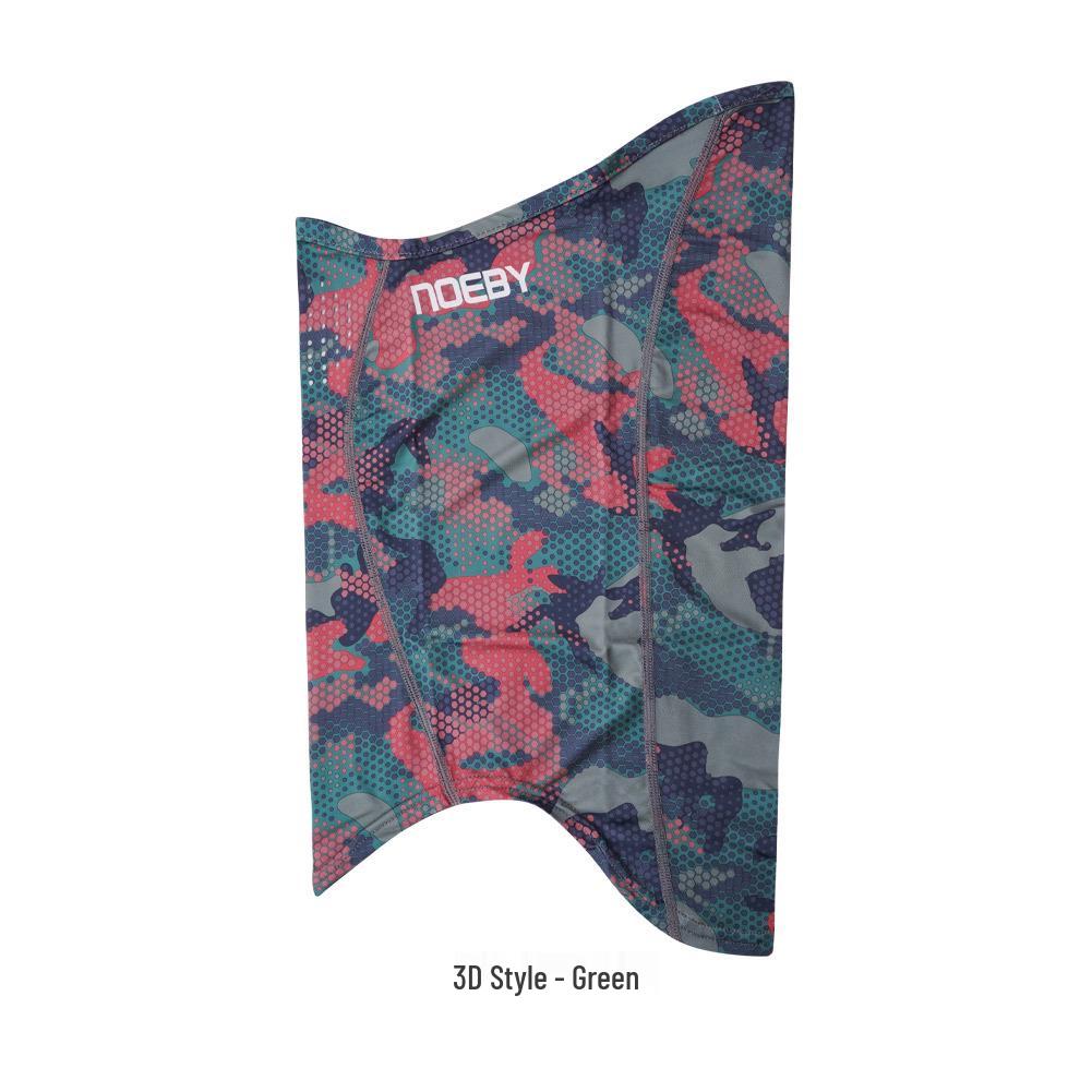 

NOEBY Ice Silk Sun Protection Mask: Lightweight, Breathable, Perforated Scarf for Summer Outdoor Cycling.