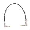 Guitar Cable,Right Angle,Stable,Lightweight,Replacement for Effects Pedal Braided