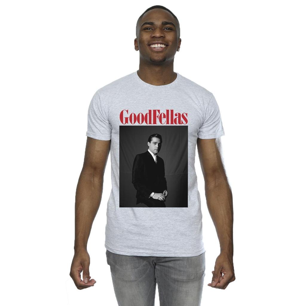 Goodfellas Mens Black And White Character T-Shirt