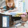 Chore Chart for Kids: Dry Erase Visual Schedule, Magnetic Bedtime/Morning Routine Chart - Toddler Chore Board, Checklist, To Do List for Kids (1