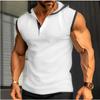 Summer Hooded Camisole Casual Sleeveless Men's T-shirts