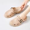 Fashion Litfun Fashion Women's Heel Clogs EVA Soft Sole Comfortable Women's sandals Simple Designed Slippers Non-slip Lightweight Slides