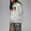 Air Jordan x UNDEFEATED Pullover Hoodie Grey Heather Men's DX6318-050