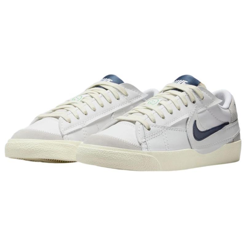 Nike Blazer Low 77 Jumbo Se 'Summit White Citron Tint' Sneakers Skateboard Shoes FD0378-121