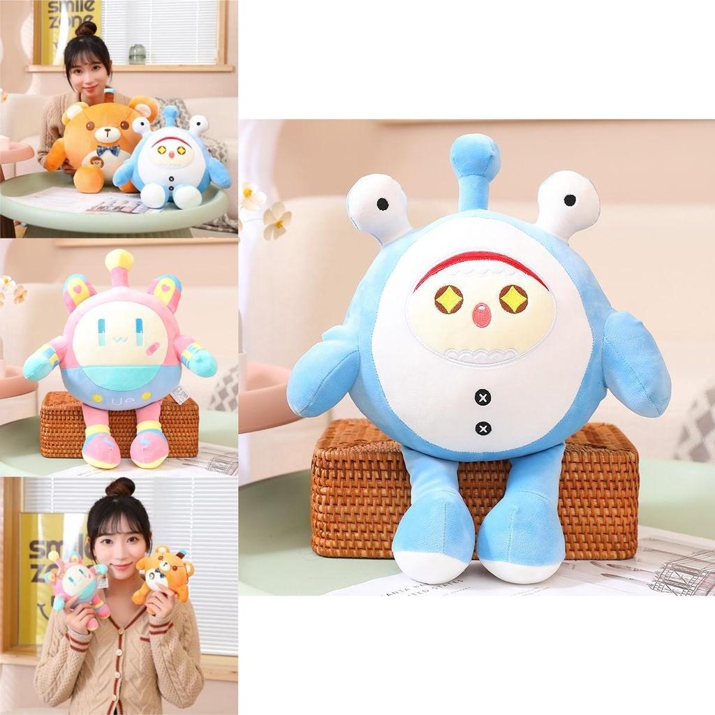 Eggie Plush Toy Cute And Cuddly Egg Cart Vendor Doll