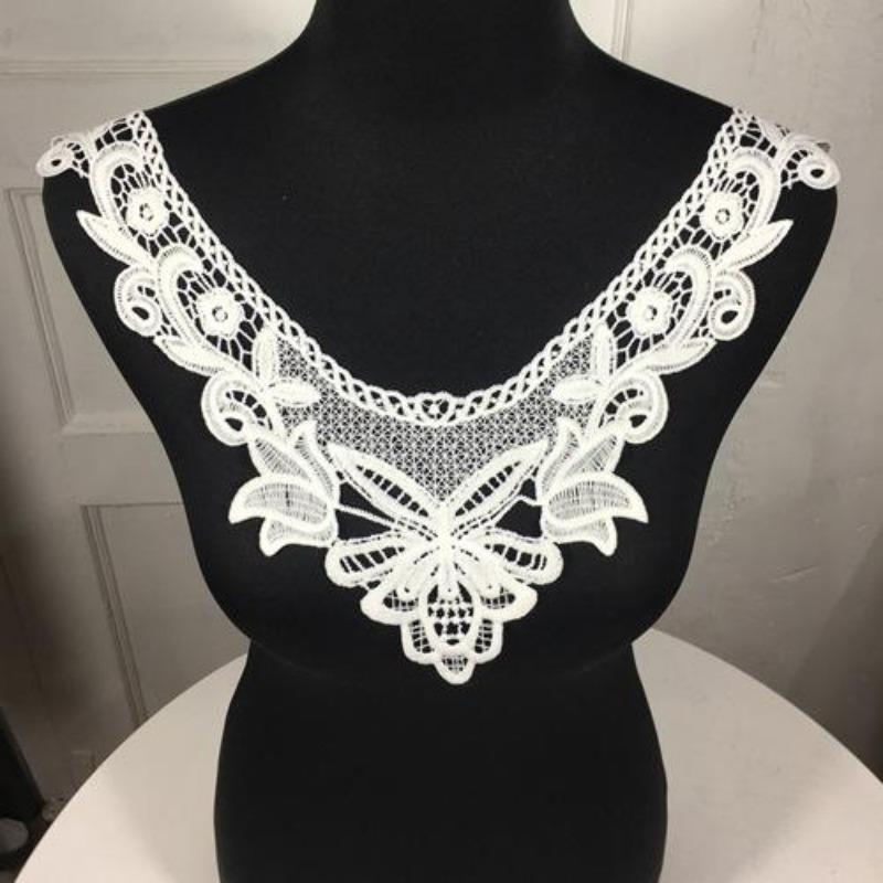 

Поддельный воротник женский вышитый воротник Поддельный воротник шарф, одежда, одежда, аксессуары для груди