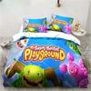 Impressão 3D Meu Jogo Monstros Cantores Conjuntos de Cama Edredom Colcha Capa de Cama Capa de Edredom Fronha Conjuntos Crianças Adulto Tamanho