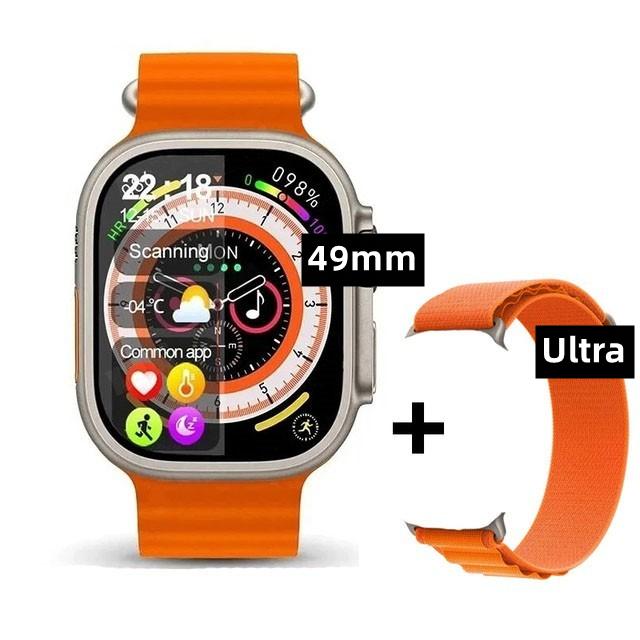 Gps Smartwatch 49mm Ultra 9 Połączenie Bluetooth Nfc Kompas Śledzenie Trasy Ip68 Smartwatch Microwear U9 Ultra Smart Watch Dla Mężczyzn Kobiet