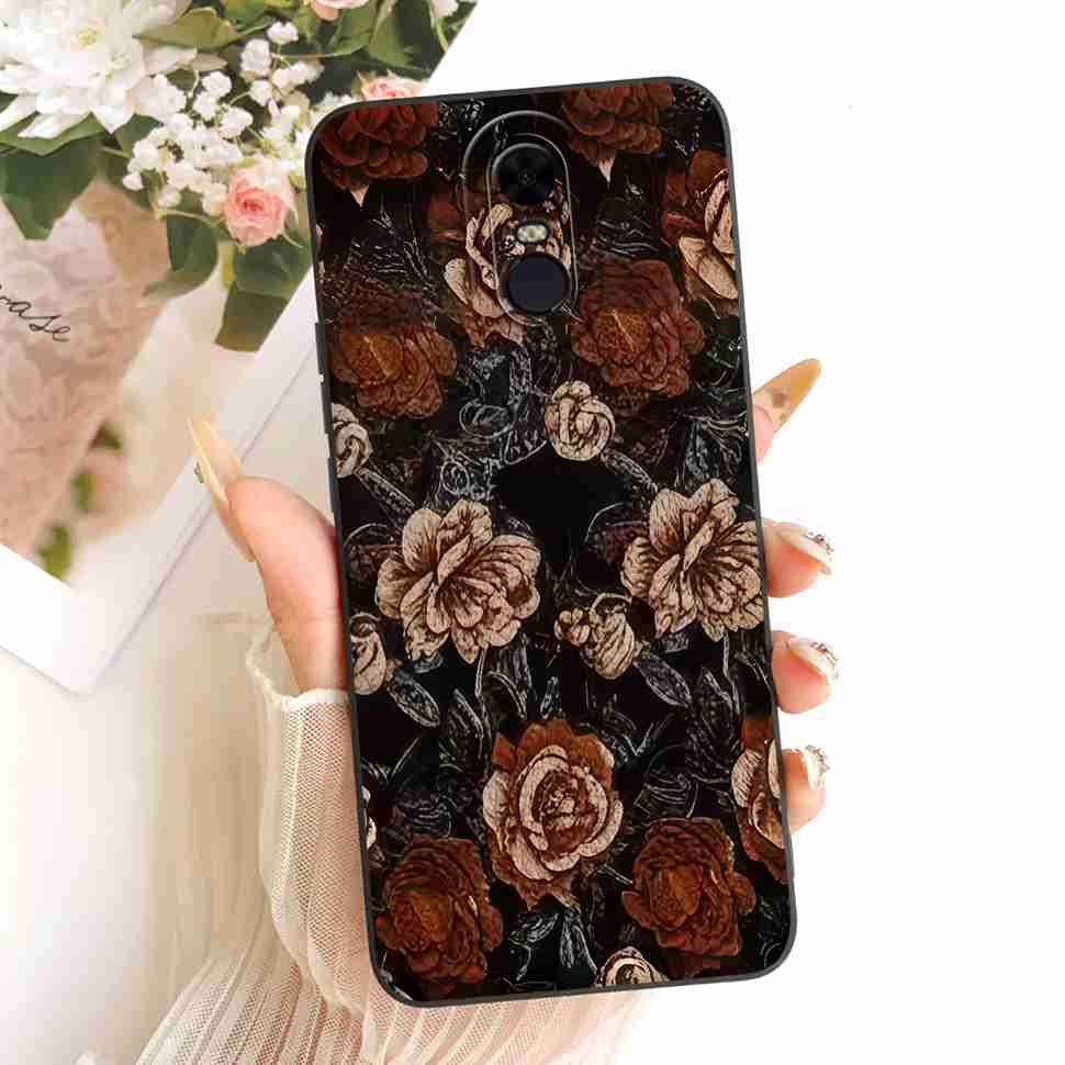 For Xiaomi Redmi 5 Plus (Redmi Note 5) Case Cat Painted Cover Soft Slim Phone Case For Xiaomi Redmi5 Plus 5Plus Note5 Shell