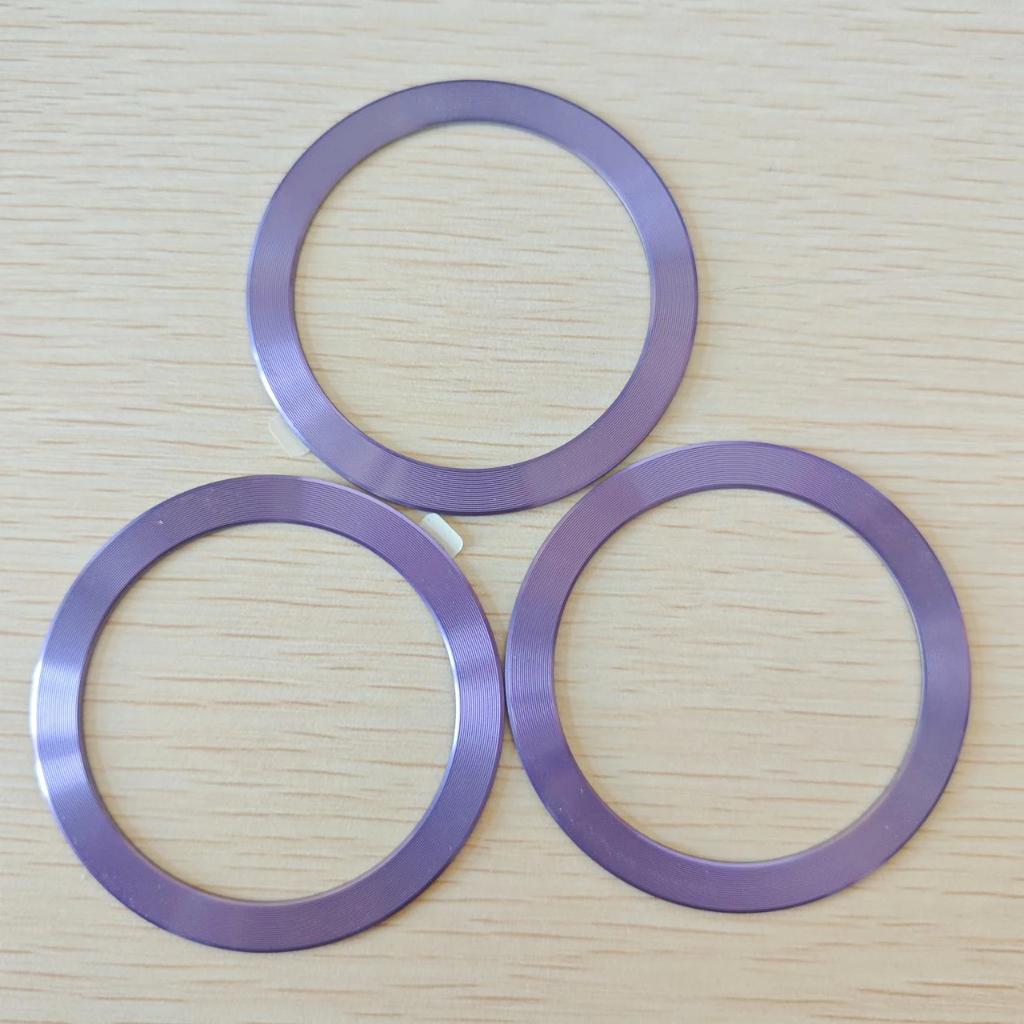 Magnetic Metal Plate Ring for Magsafe Wireless Charger Iron Sheet Sticker Car Phone Holder Magnet Patch for iPhone 15 13 Pro Max