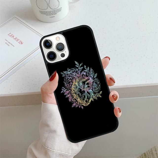 Flower Heart Phone Case For iPhone 17 Air 14 15 16 13 12 Cover For Apple iPhone 17 Air 14 15 16 Pro Max 6S Plus Coque