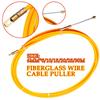 6mm 5M-30M Fiberglass Electric Cable Push Pullers Duct Fish Tape Wall Wire Lead Electrician Wiring Installation Aid Tool