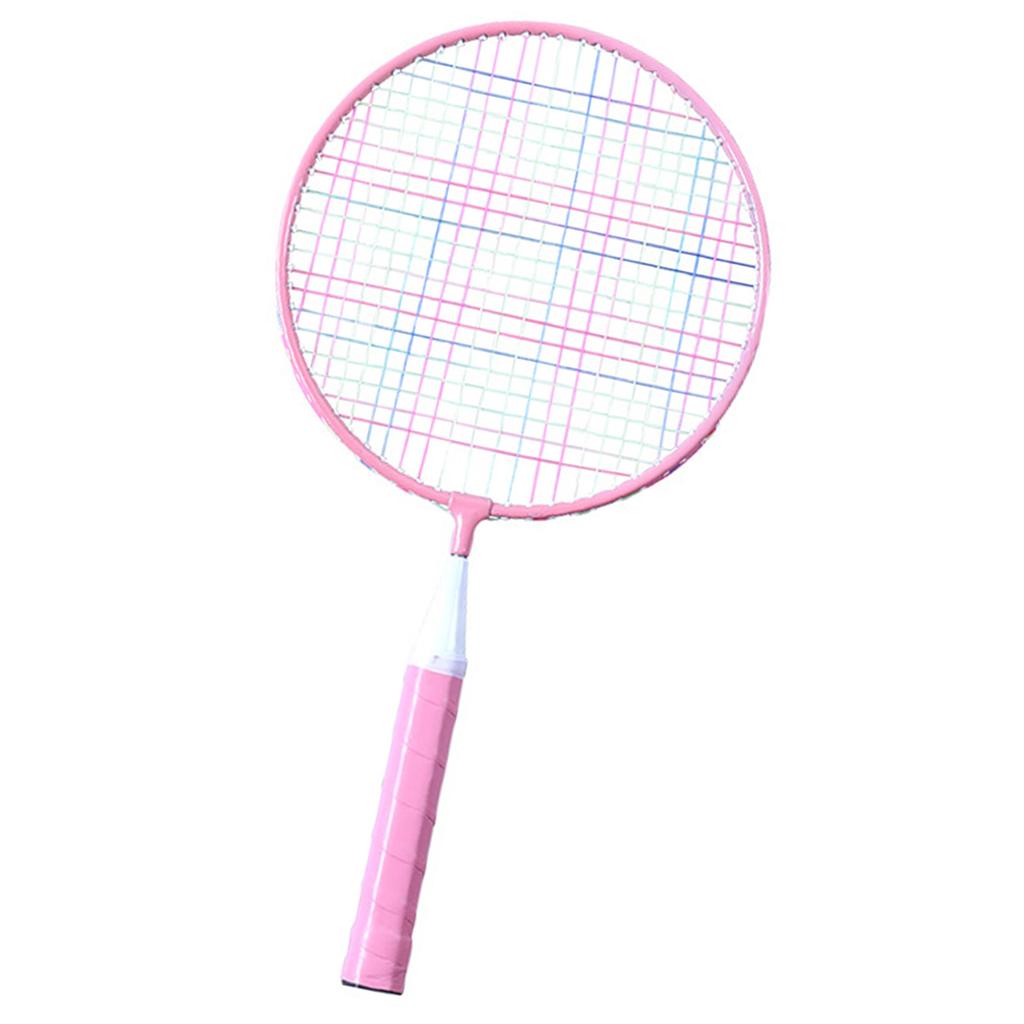 Children"s Badminton Racket Set Elementary School Students Outdoor Sports Badminton Racket Pink
