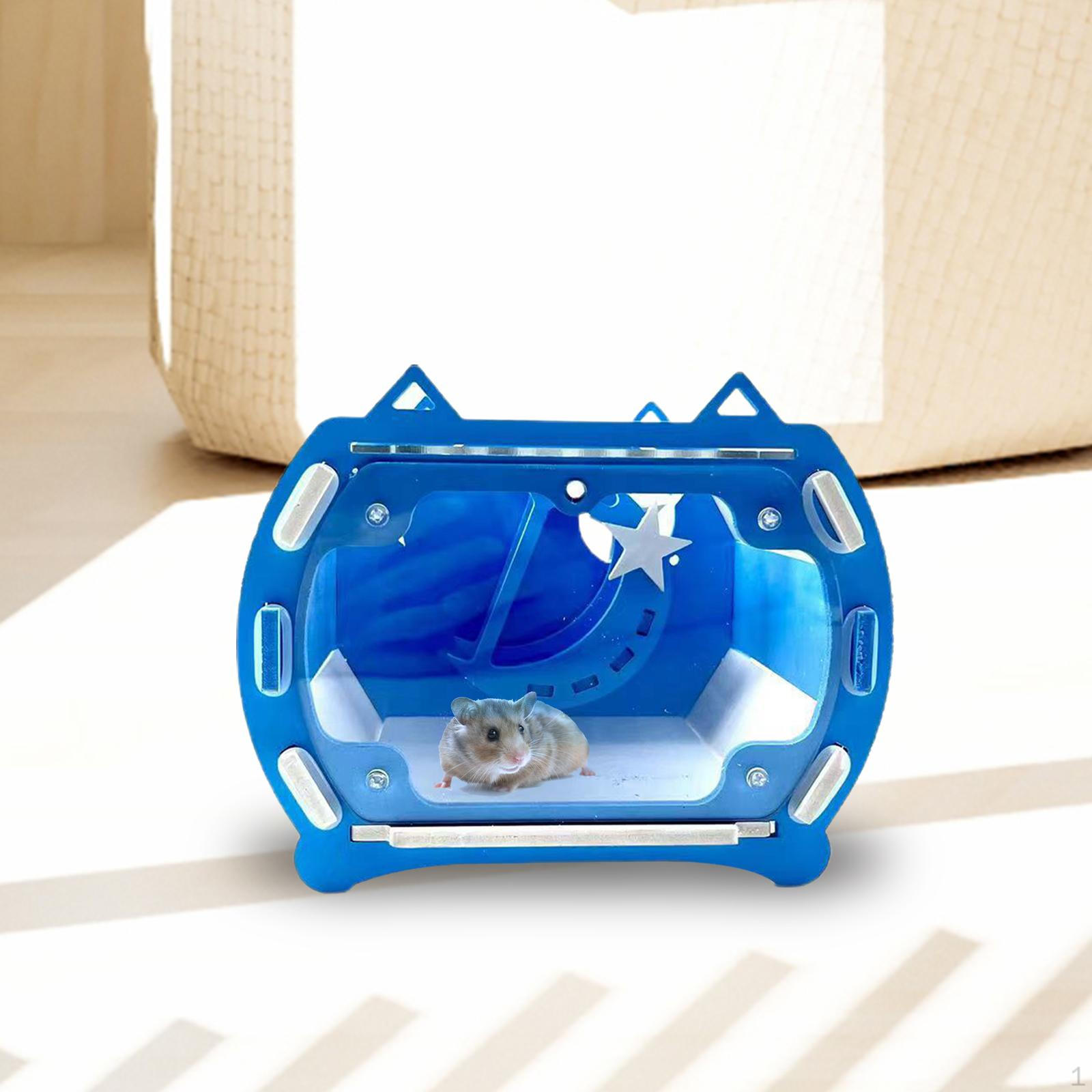 Hamster Cage Carry Case Carrier Pet Travel for Small Pets