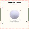 5cm Fake Snowballs, Kids Gift, Mesh Bag, Storage, Realistic Snowballs for Winter Throwing Game