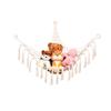 Kinderpoppen opbergnet Muppet hangmat Prinseskleur geweven Organizer