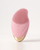 Rechargeable Silicone Facial Cleansing Brush with Heating Massage - Gentle Exfoliation & Deep Clean, USB Charging, Available In Pink, Purple, Grey