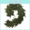 Christmas Tree Wall Hanging With Faux Pine Twigs For Holiday Outdoor Decoration