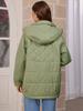 Cinemore Brand New Fashion Spring Down Jacket Autumn Women Coats Middle Length Parkas Woman Jackets Female Thin Cotton 80317