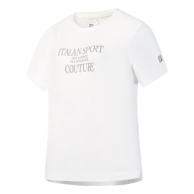 FILA Women s 2026 Summer Knit Short Sleeve T-Shirt S