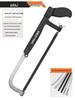 Compact Household Handheld Hacksaw with Iron Blade and Frame