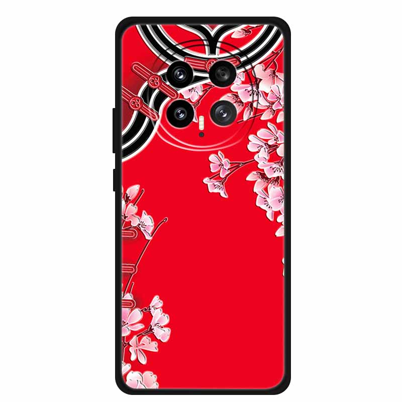 3D Emboss Case For Honor Magic 8 5G Phone Case 8 Pro Flowers Silicone Soft Coque Funda For Honor Magic8 Pro Back Cover Case Bag