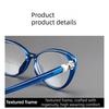 New Anti Blue Light Reading Glasses for Women Elegant Pearls Cat Eye Frames Presbyopia Glasses Ultra Light and High-definition Far Sight Eyeglasses