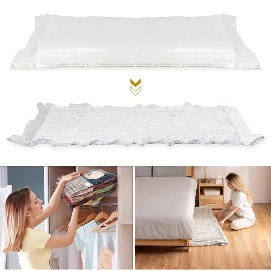 Mattress Vacuum Storage Bag Space Saver Moisture-Proof Convenient User-friendly Mattress Bag Home Supply