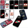 Phone Cover Lebanon Flag Map for Motorola Moto Edge 70 60 Fusion 40 NEO 20 Pro G Stylus G56 G96 G71 G73 G52 G41 G42 G50 G51 Case