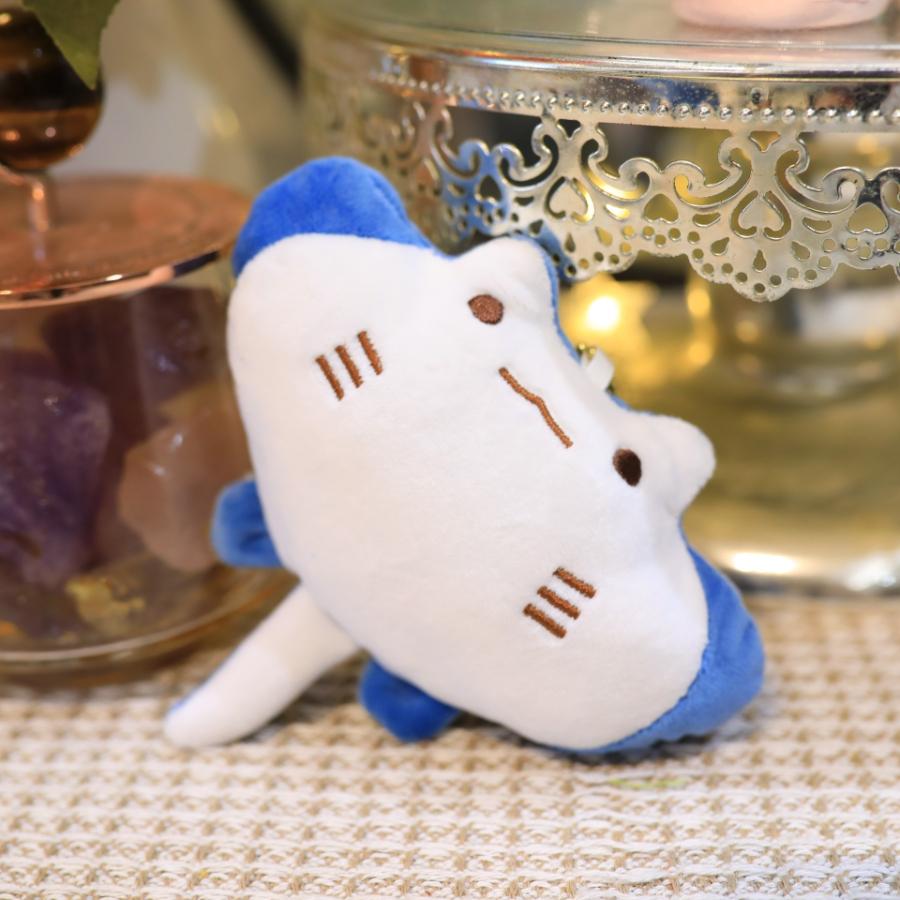 Manta Ray Plush Toy Doll Marine Animal Keychain Fur Pendant Ornament Sea Life Stuffed Kawaii Devil Ray Boyfriend Girlfriend Gift