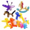 100Pcs Balloons Kit Colorful Long Latex Sculpture Twists Balloon Animal Balloons Diy Balloons For Birthday Wedding Party