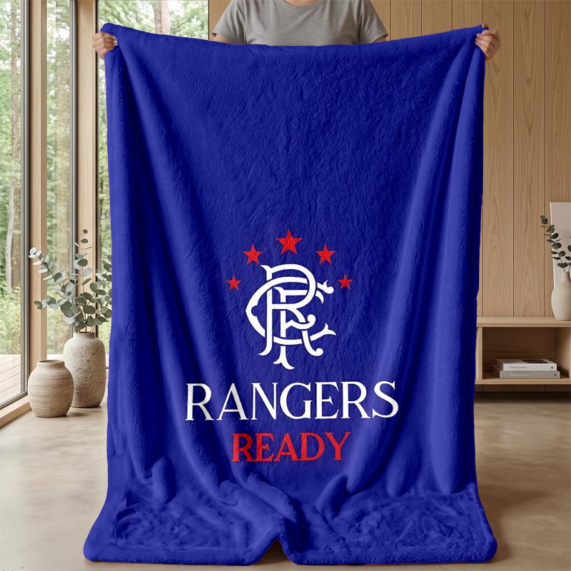 Ranger FCPrinted Flannel Blanket Cozy Skin-Friendly Warm Throw for Couch Bed Indoor Daily Use