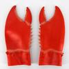 Krabbenklauen-Handschuhe, Krabbenhände, Krabbenklauen-Handschuhe, Rote Latex-Handschuhe, Streiche, Witze, Mutprobe, Große Hummer-Handschuhe, Lustige Latex-Handschuhe, Skorpion