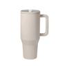 32/40oz Stainless Steel Straw Insulated Water Bottle Thermal Coffee Car Cup Cold Hot Mugs Large Vacuum Flask for Outdoor Travel