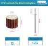 3mm Sandpaper Flap Disc for Metal Grinding, Polishing, and Rust Removal - Electric Grinder Attachment