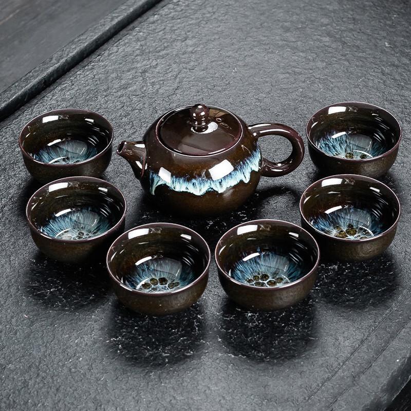 Minimalist Ceramic Kung Fu Tea Set