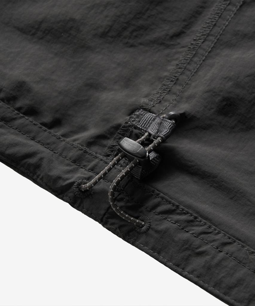 Nyuballanseu Nbntg31513 / Uni Frozen Cotton-Like Cargo Wide Pants (Charcoal)