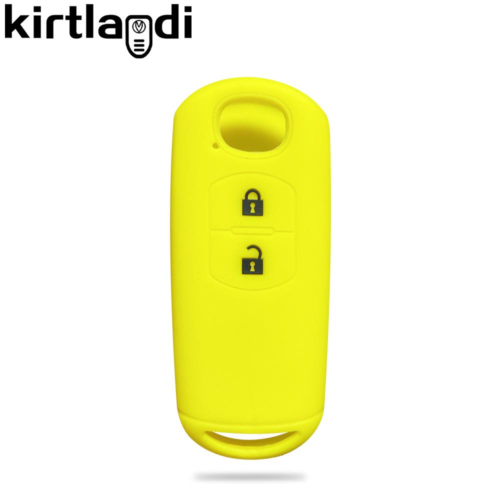 Silicone Car Remote Case Key Cover For Mazda Cx5 Cx3 Cx-5 Mazda3 Mazda2 Demio Scrum 5 Cx8 Cx4 Cx7 Cx9 Mx5 X5 Holder Keychain