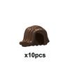 MOC City Small Particles Building Blocks Boys Girls Figures Accessories Curly Hair Beard Set Mini Bricks Toys Gifts For Kids G01