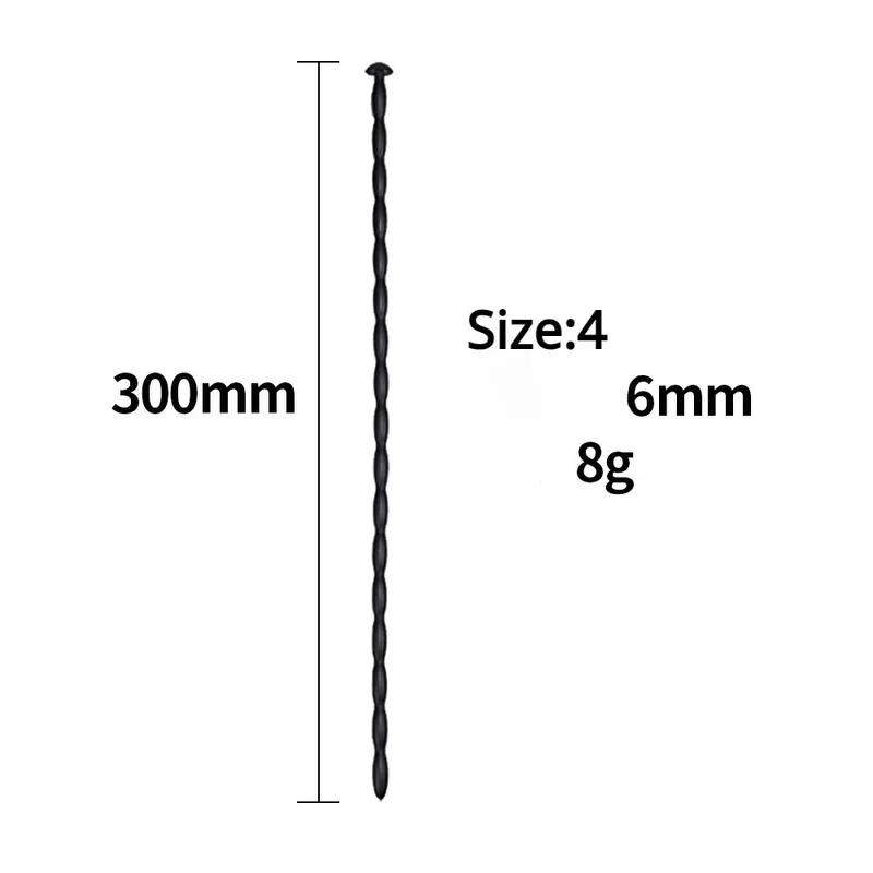 Silicone Wave Horse Eye Stick Urethran Expander Sextoys SM Penis Plug Men Urethra Masturbation Stimulator Adult Supplies