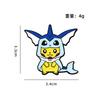 New Pikachu Badge Pokémon Around the Grain Pokémon Cute Elf Cartoon Brooch