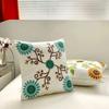 Embroidered Sunflower Pillow Cover 45x45cm Throw Pillow Case Home Textile Sofa Pillowcase Cushions