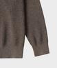 TAILDERN Leon Round Cotton Wool Sweater Brown