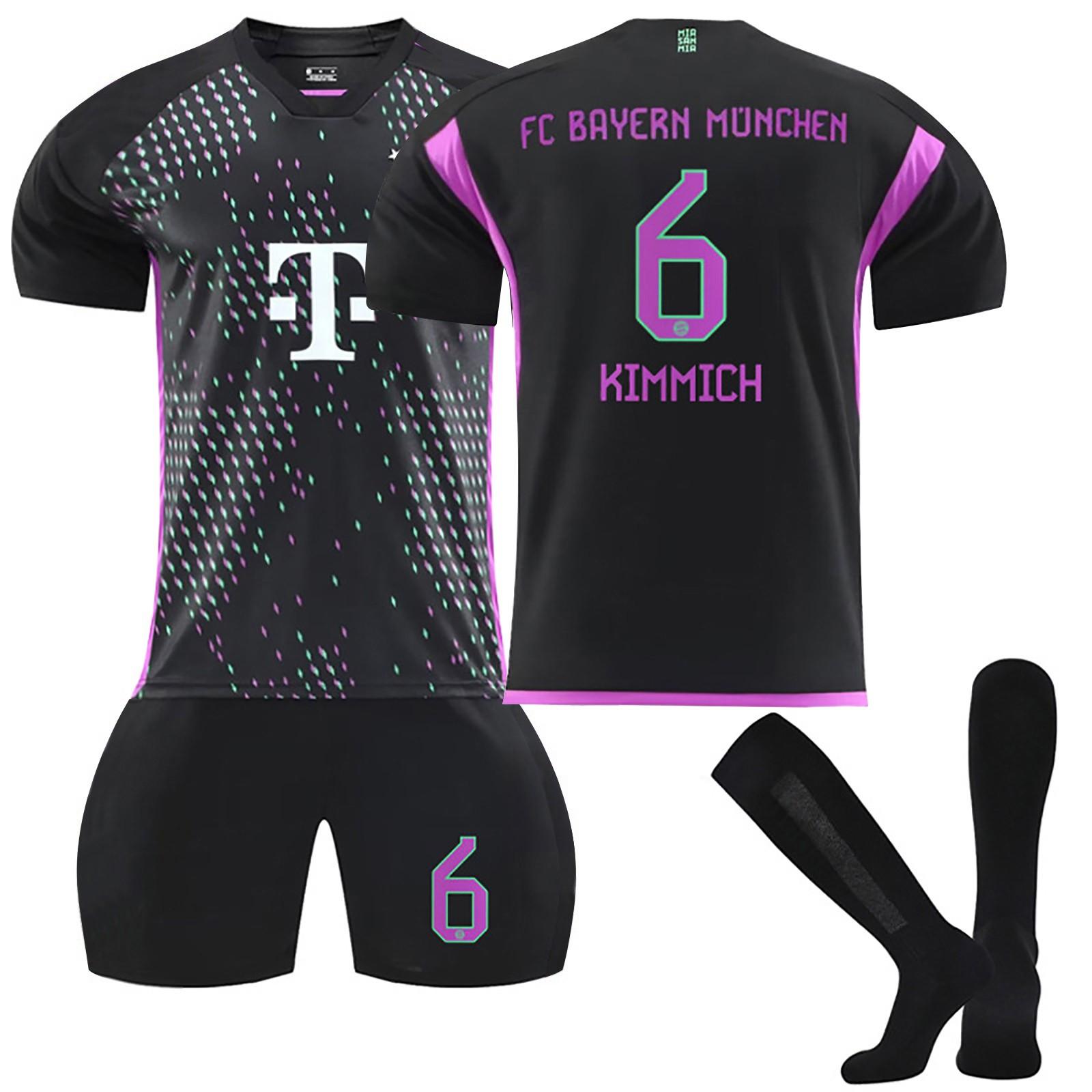 

2324 Бавария-Мюнхен, выездные футбольные майки, шорты, носки, комплект, новый сезон, шорты, носки, размеры для взрослых, наряды XL