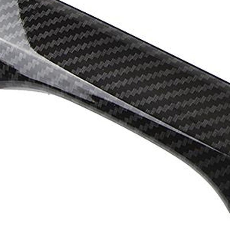 8Pcs Carbon Faser Auto Türgriff Abdeckung Kratzschutz Streifen Türgriff Trim Abdeckung Für Honda Civic 10th