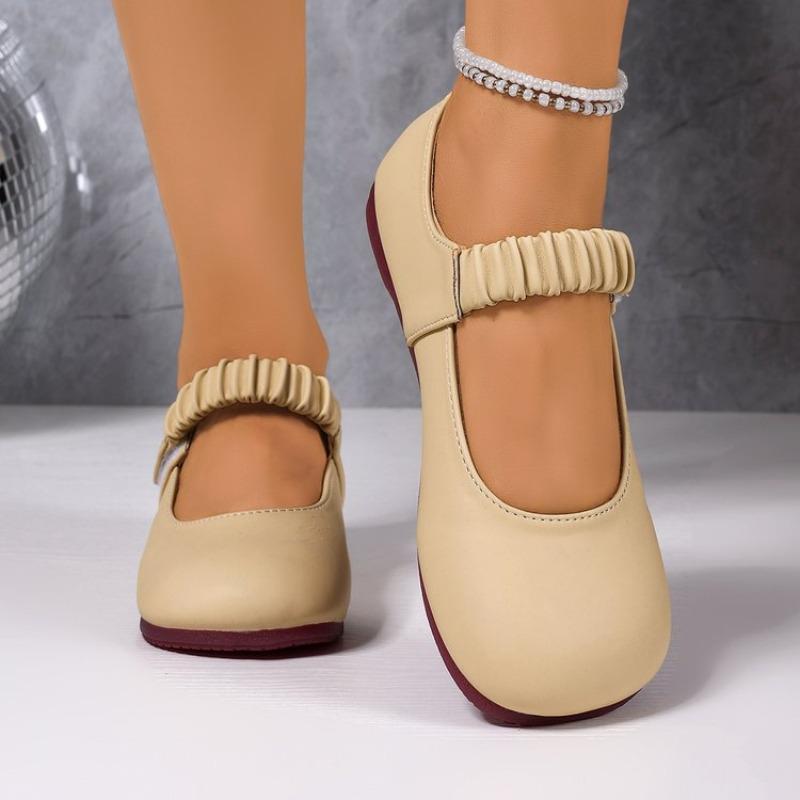 

Moccasins Ladies Footwear Round Toe Women s Mary Jane Flat Shoes Deals Casual Walking 35