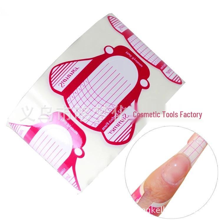 Nail Art Fly Paper Holder: Horseshoe & Airplane Shapes for Crystal Nail Extensions and Stickers.