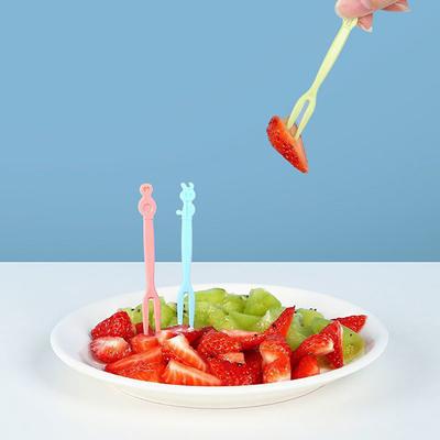 50 Stück Mini Kinder Lebensmittel Obst Picks Gabeln Lunch Box Zubehör Dekor Werkzeug