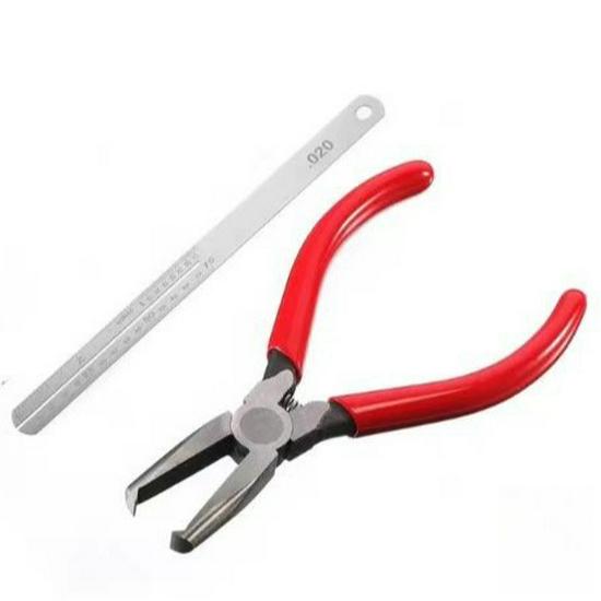 6-Inch Guitar Fret Puller Flathead Pliers - Fret Replacement Tool