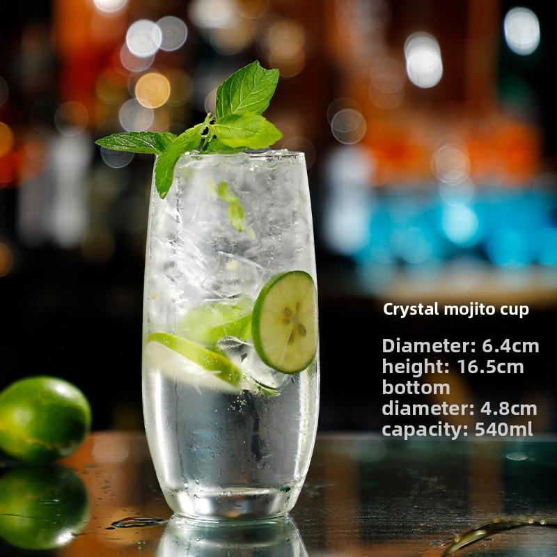 

Легкий стеклянный кубок Haibo, кубок Колина, хрустальный кубок, классический бокал для игристого вина, специальный барный бокал для лонг-дринка